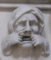 people grotesques and gargoyles